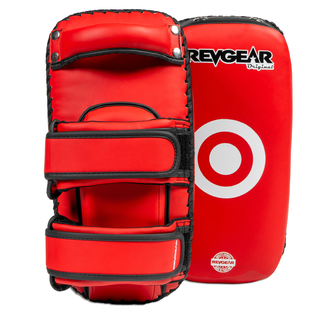 REVGEAR - Original Double Strap Thai Kick Pads - Traditional Collection