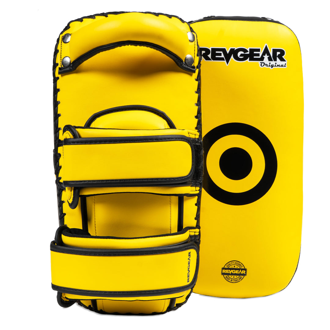 REVGEAR - Original Double Strap Thai Kick Pads - Traditional Collection