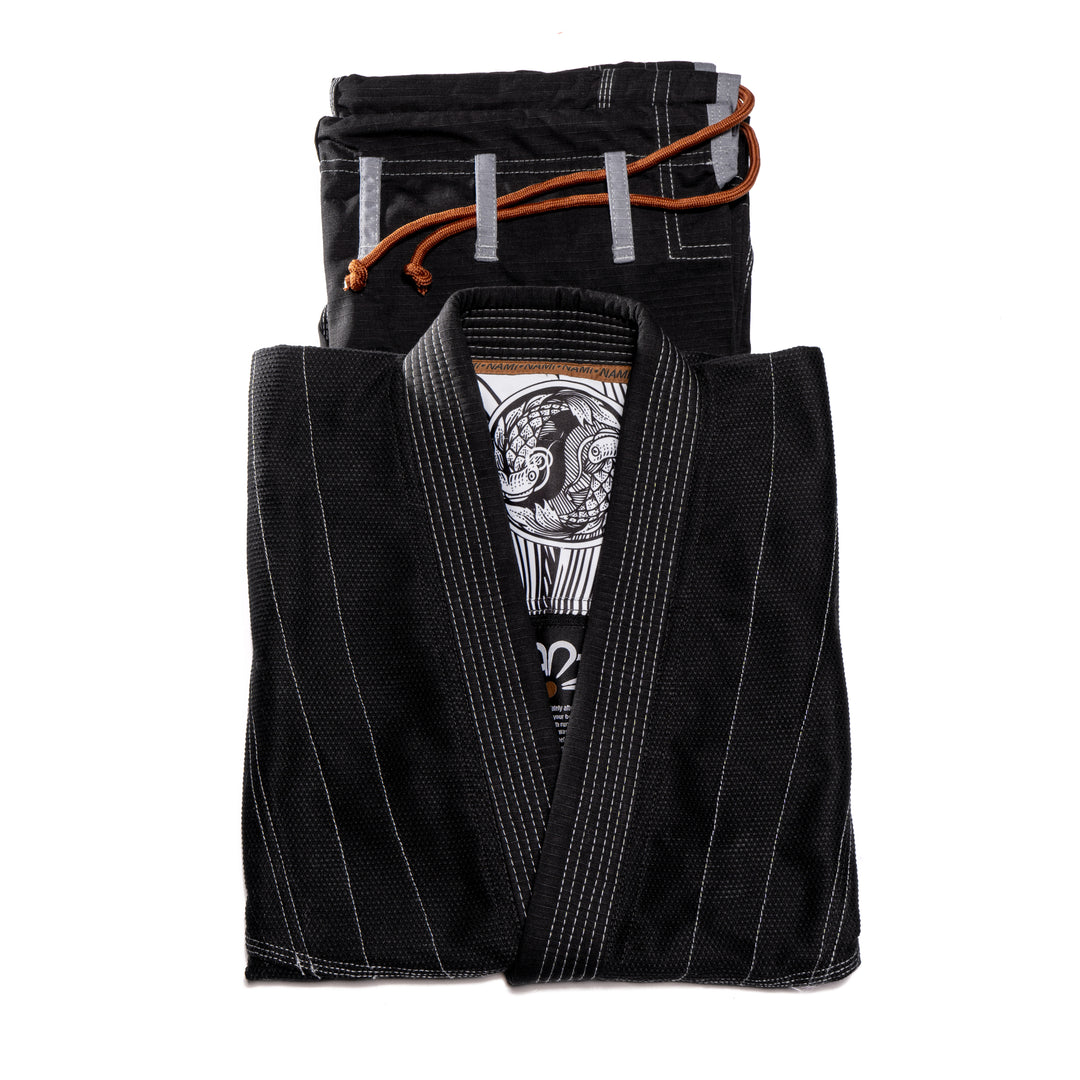 NAMI “Sōmen” Premium BJJ Gi - Black