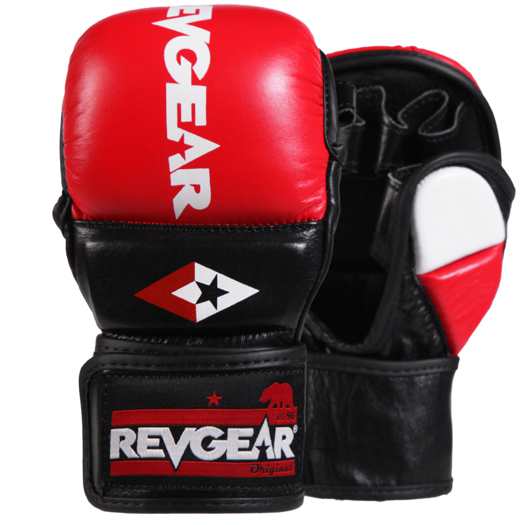 PRO SERIES MS1 MMA TRAINING AND SPARRING GLOVE - RED - Revgear Europe