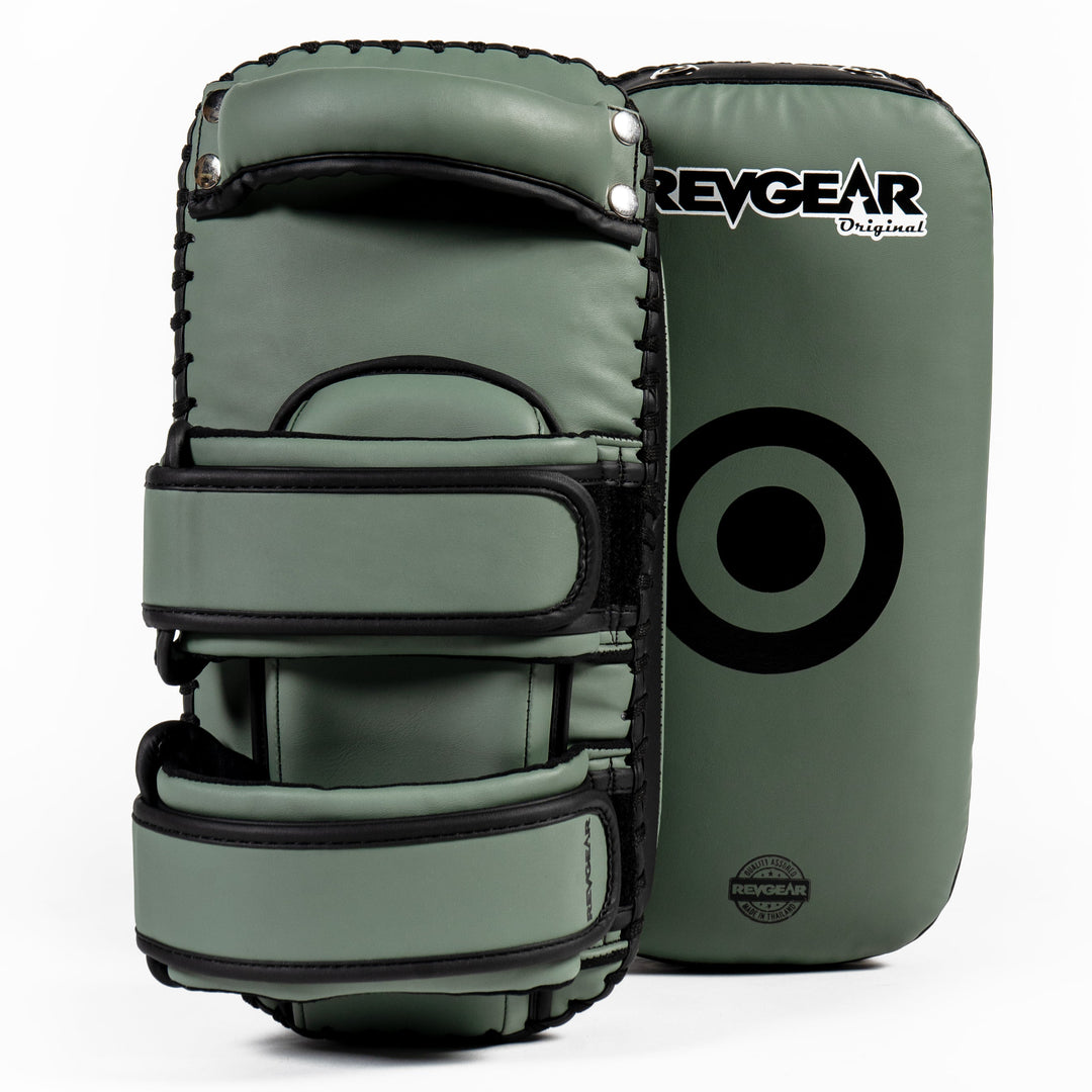 REVGEAR - Original Double Strap Thai Kick Pads - Traditional Collection