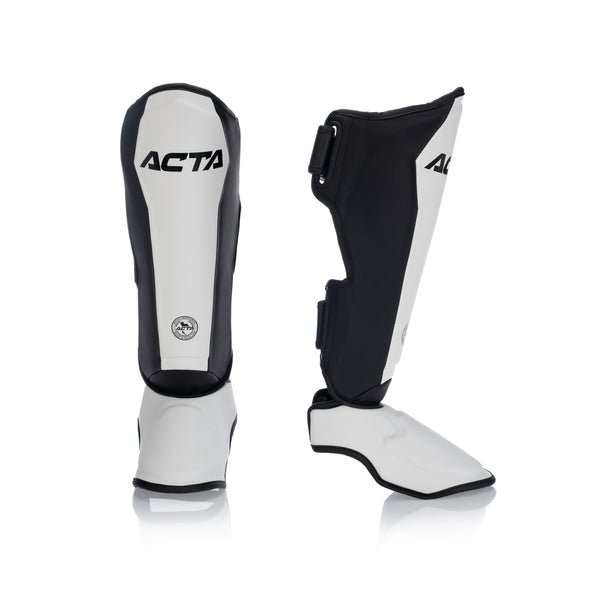ACTA Muay Thai Shin Guards - Black Collection - FightstorePro