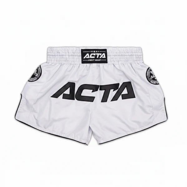 Acta Next-Gen Muay Thai Shorts - Black Collection - FightstorePro
