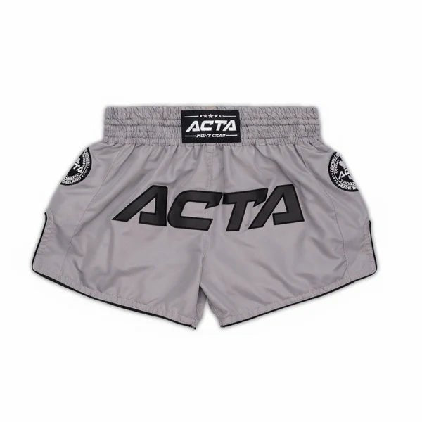 Acta Next-Gen Muay Thai Shorts - Black Collection - FightstorePro