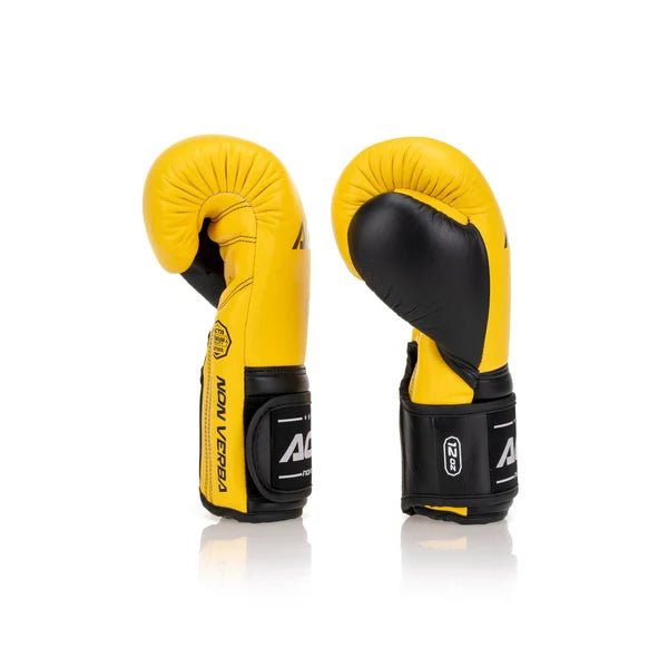 Acta Striker Velcro Leather Boxing Gloves - Solar Collection - FightstorePro