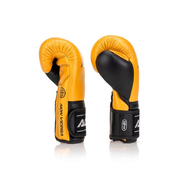 Acta Striker Velcro Leather Boxing Gloves - Solar Collection - FightstorePro