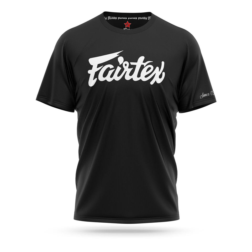 Fairtex Black Classic Logo Tee - FightstorePro