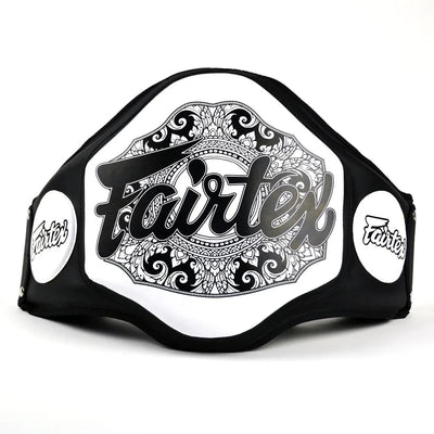 Fairtex BPV3 White Lightweight Belly Pad - FightstorePro