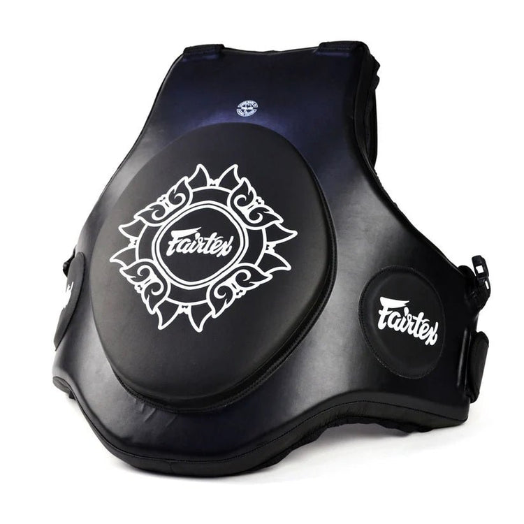 Fairtex TV2 Deluxe Microfibre Trainers Vest Black - FightstorePro