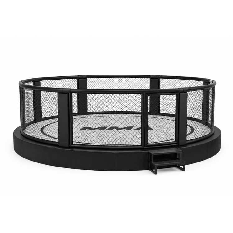 Low Platform Round MMA Cage - FightstorePro