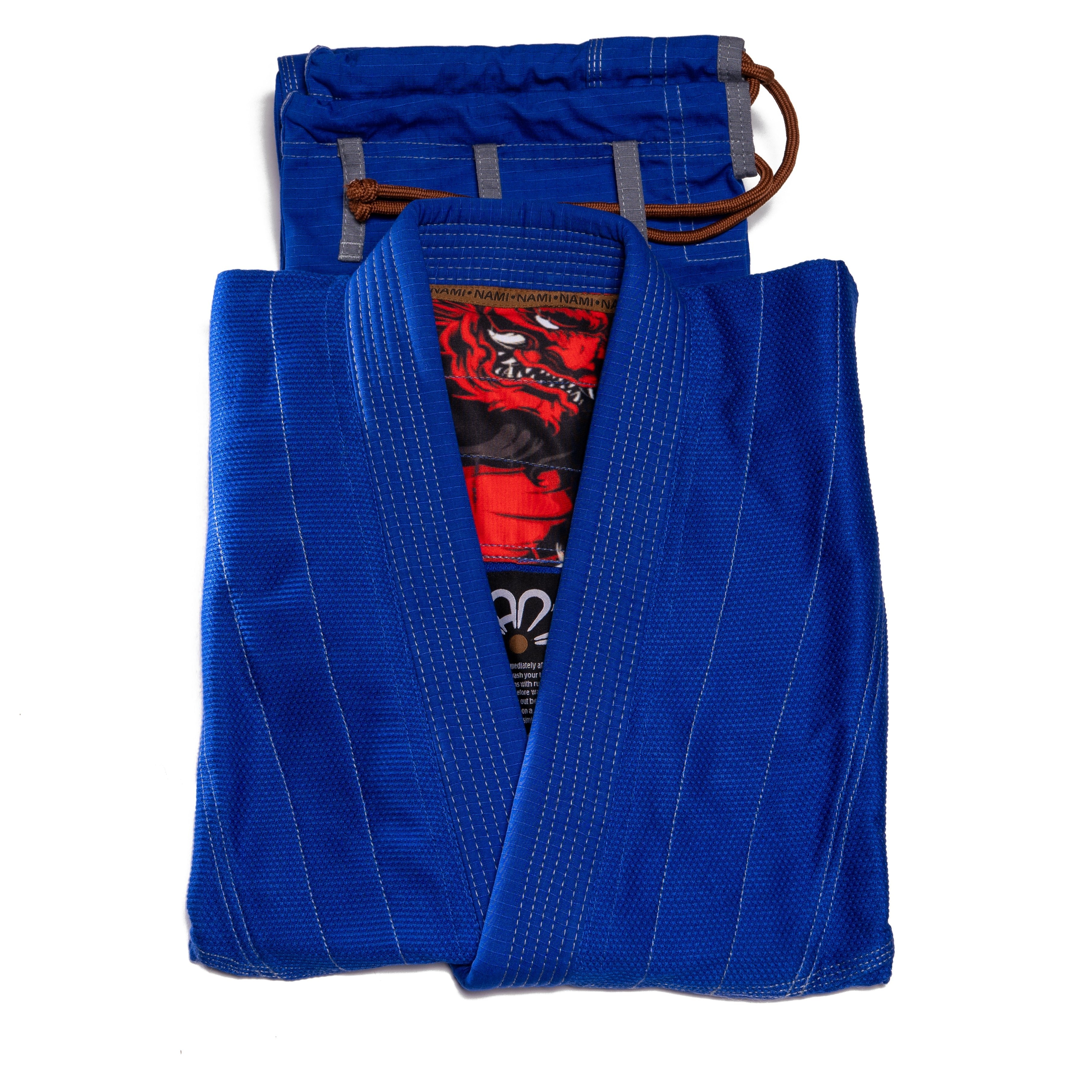 NAMI “Akuma” Premium BJJ Gi - Blue - FightstorePro