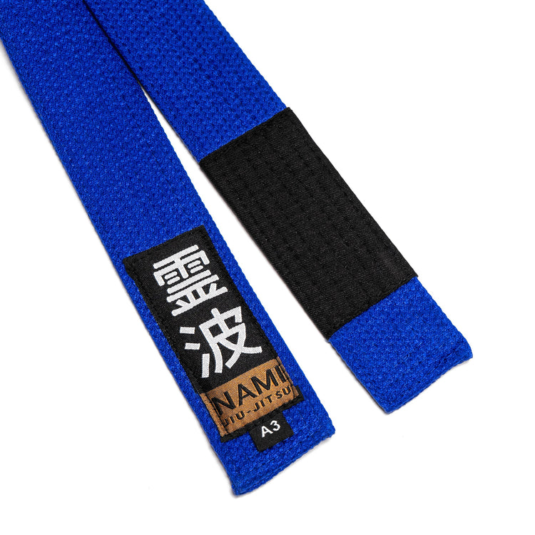 NAMI BJJ Belt - Premium Pearl Weave Ranked Jiu Jitsu Belt - FightstorePro