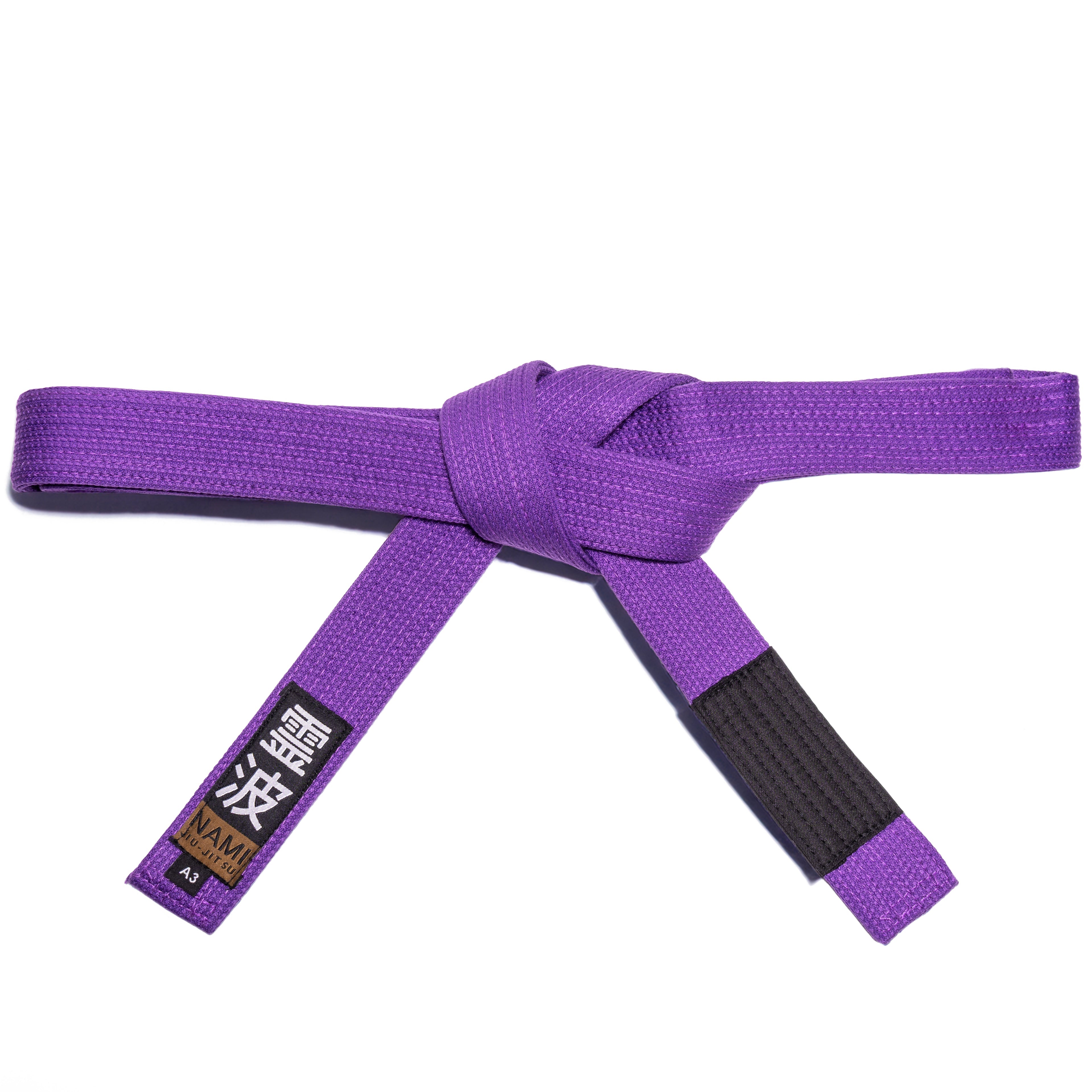 NAMI BJJ Belt - Premium Pearl Weave Ranked Jiu Jitsu Belt - FightstorePro