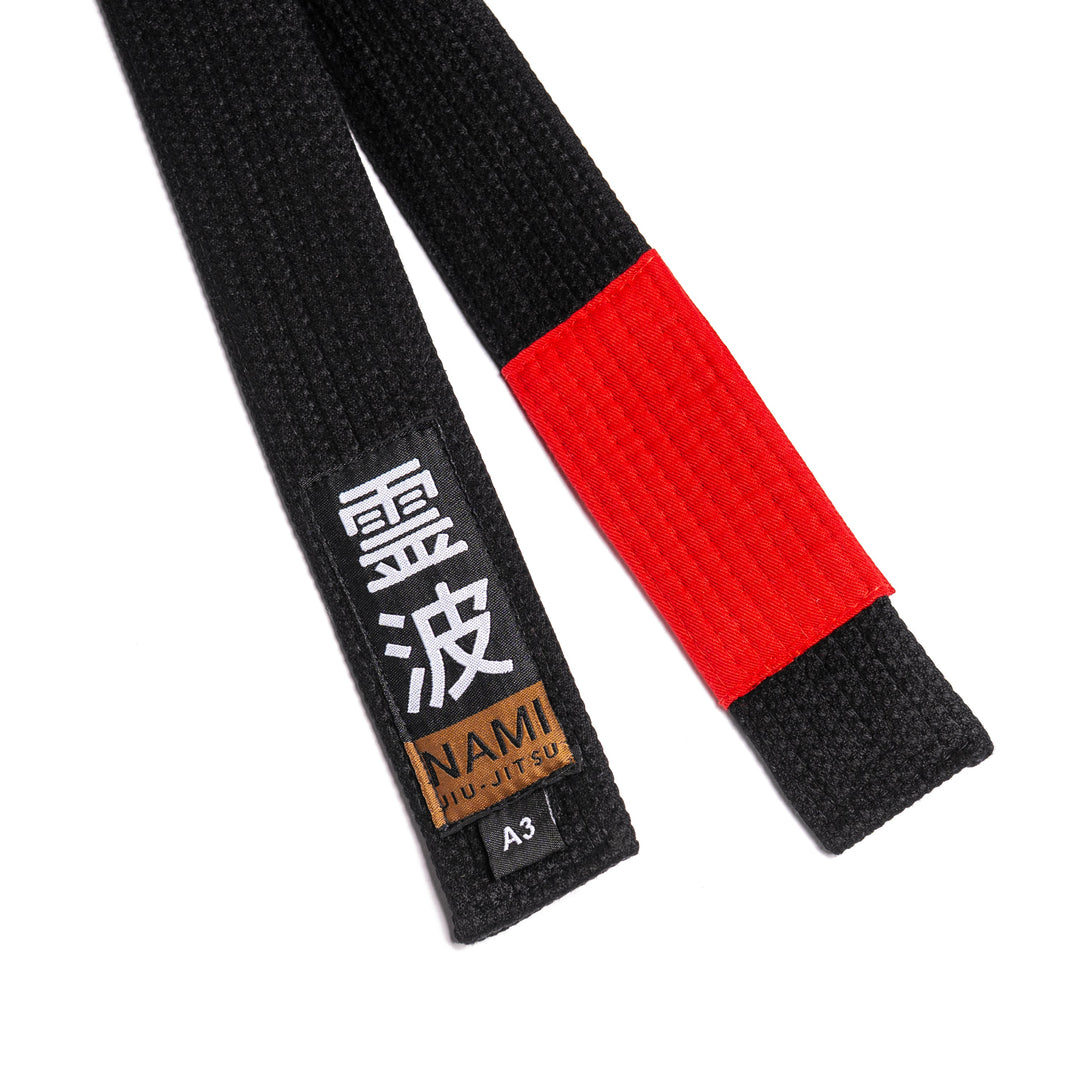 NAMI BJJ Belt - Premium Pearl Weave Ranked Jiu Jitsu Belt - FightstorePro