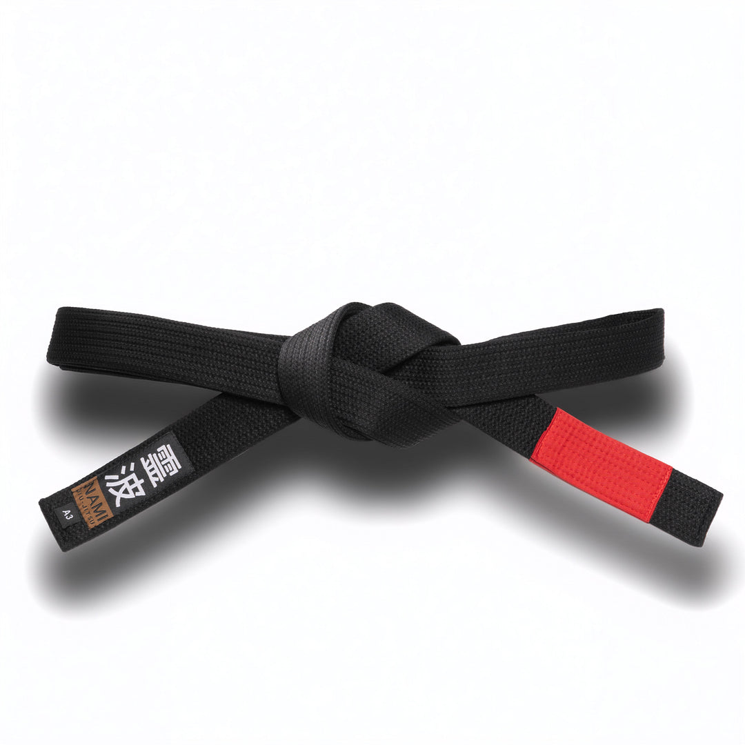 NAMI BJJ Belt - Premium Pearl Weave Ranked Jiu Jitsu Belt - FightstorePro