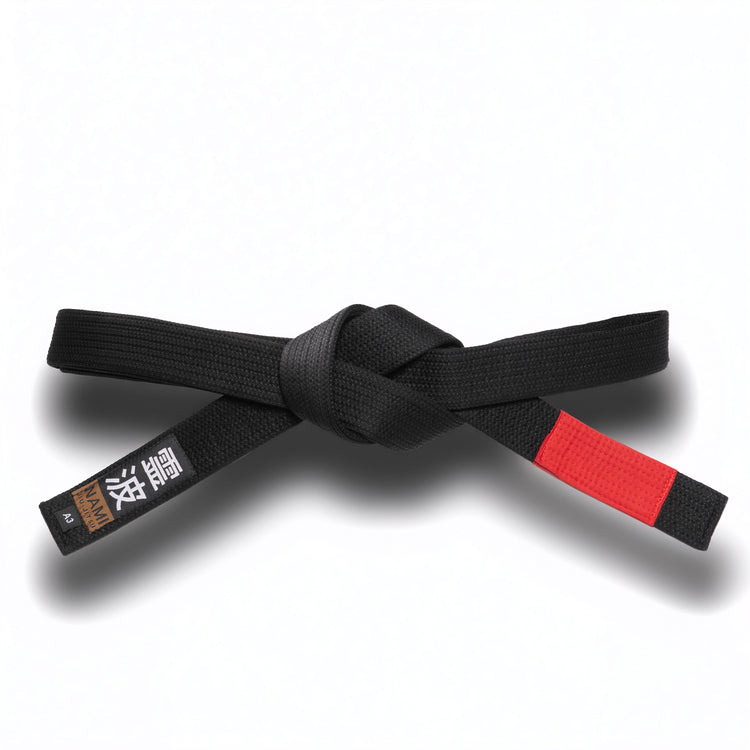 NAMI BJJ Belt - Premium Pearl Weave Ranked Jiu Jitsu Belt - FightstorePro
