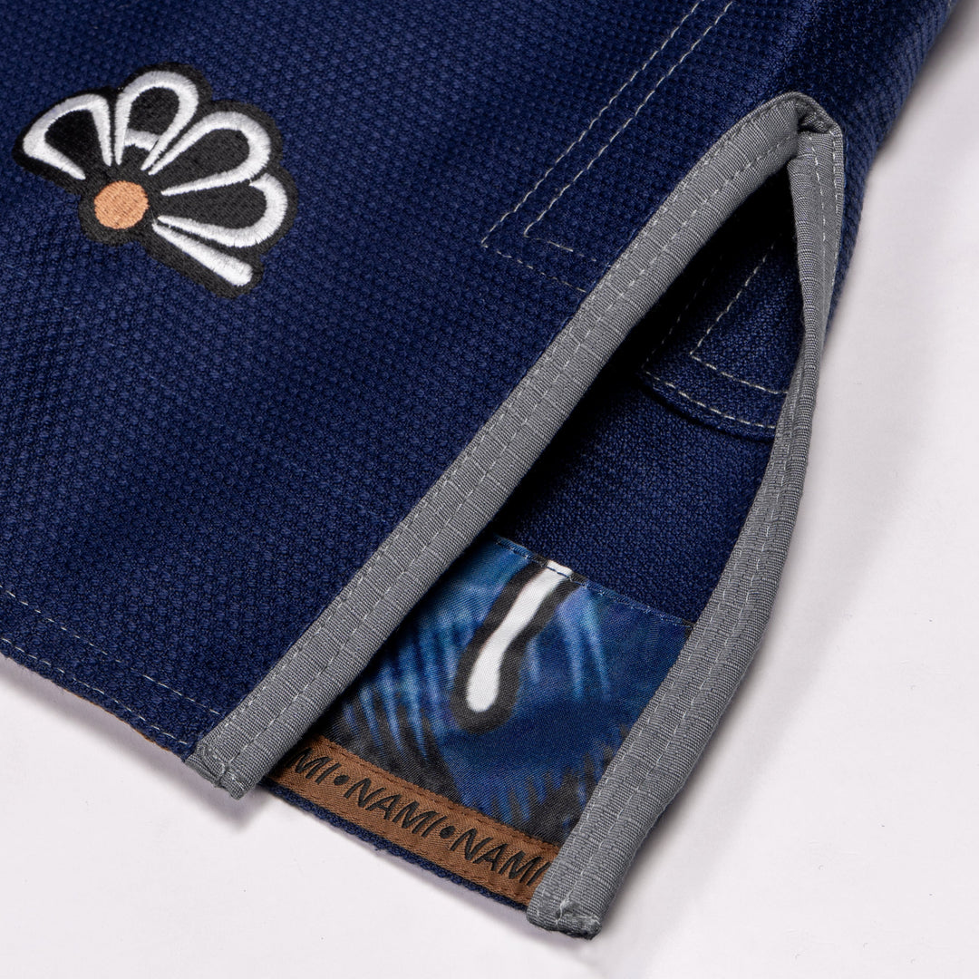 NAMI “Dragon” Premium BJJ Gi - Navy - FightstorePro