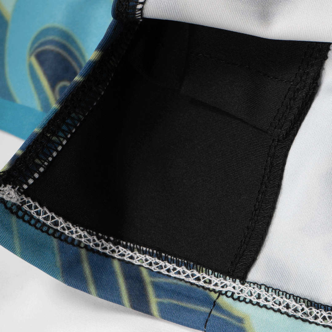 NAMI - UKIYO-E Fight Shorts "Ocean" - FightstorePro