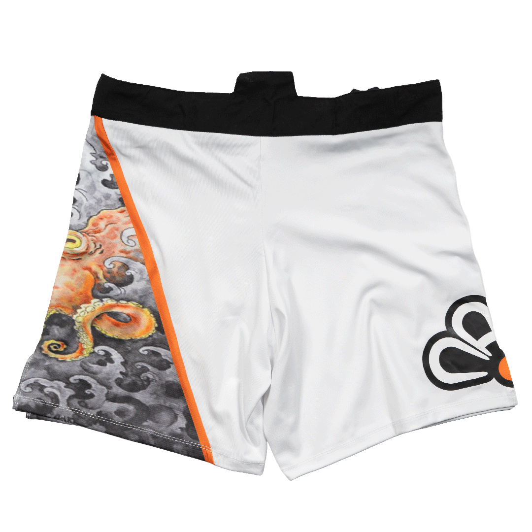 NAMI - UKIYO-E Fight Shorts "Octopus" - FightstorePro