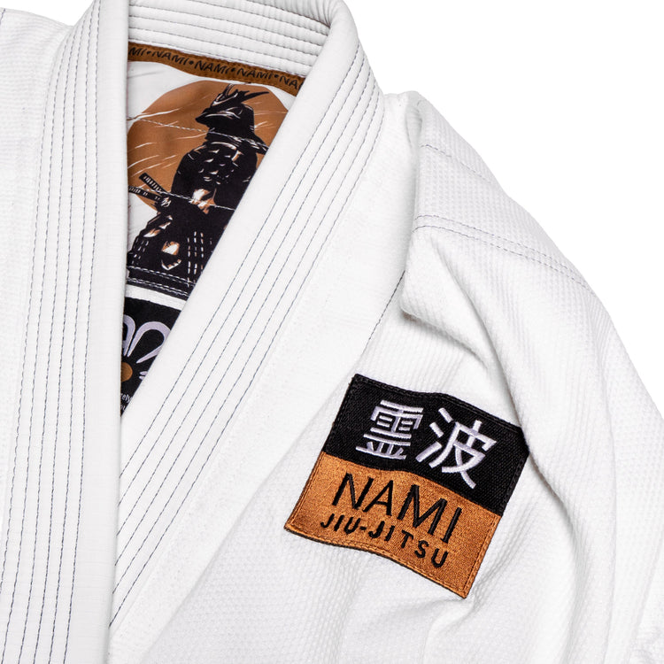 NAMI “Warrior” Premium BJJ Gi - White - FightstorePro