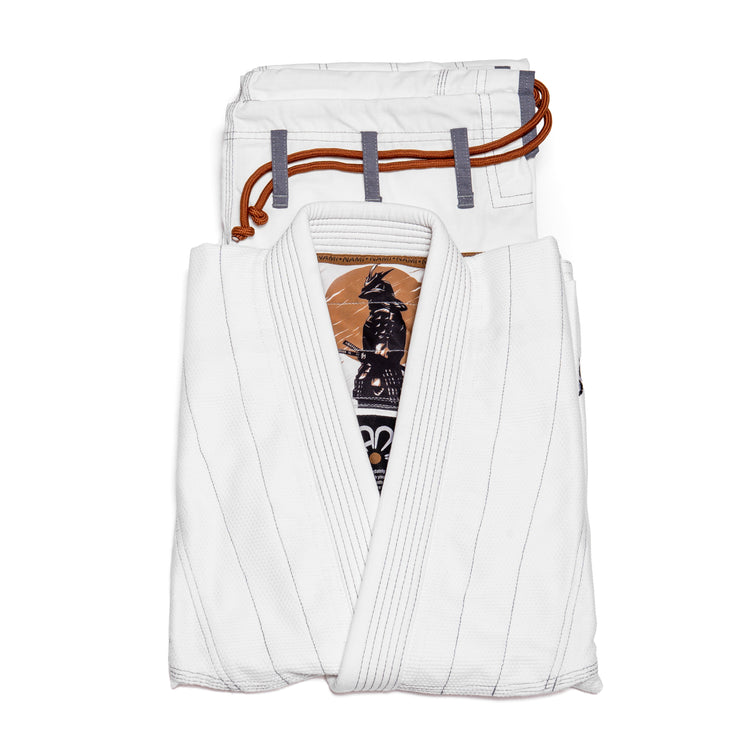 NAMI “Warrior” Premium BJJ Gi - White - FightstorePro