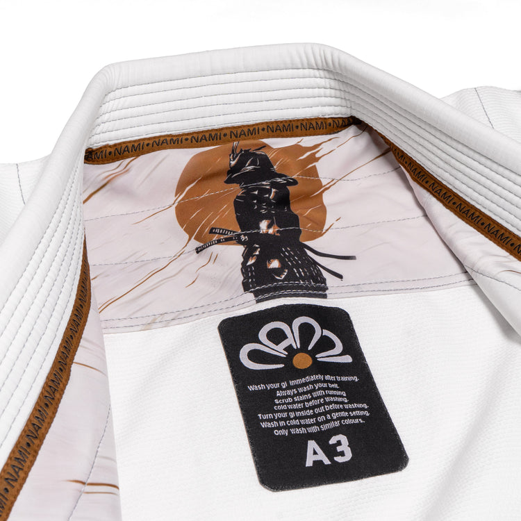 NAMI “Warrior” Premium BJJ Gi - White - FightstorePro