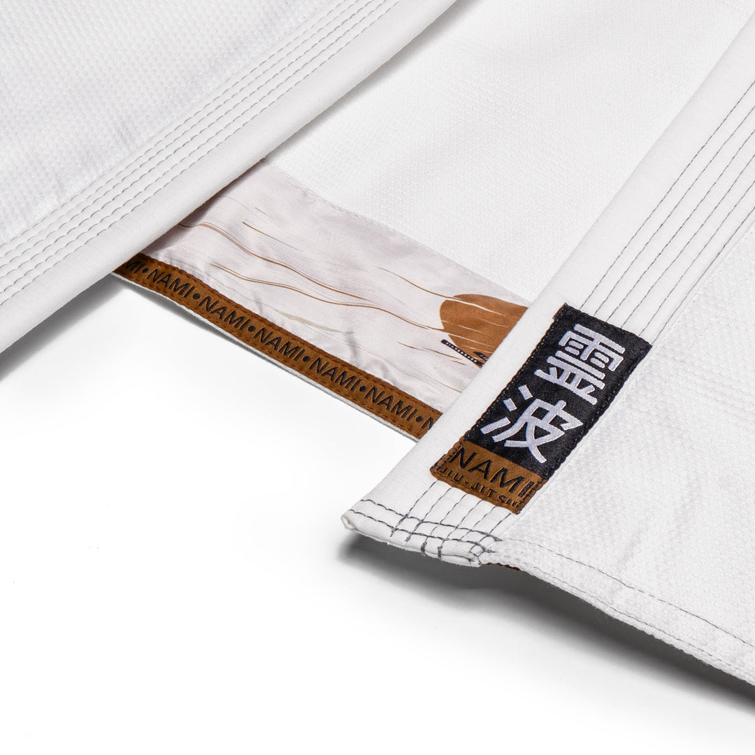 NAMI “Warrior” Premium BJJ Gi - White - FightstorePro