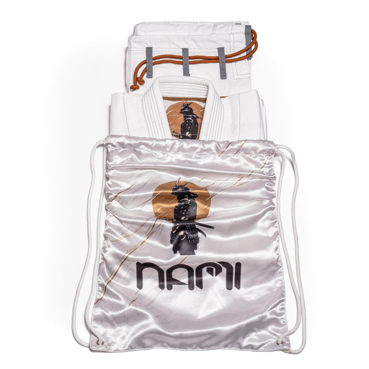 NAMI “Warrior” Premium BJJ Gi - White - FightstorePro