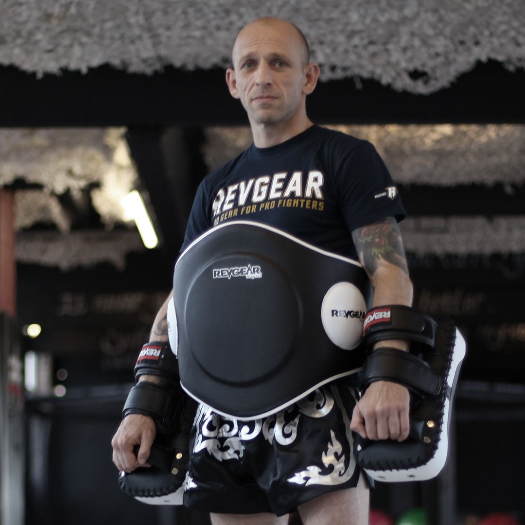 Original Thai Belly Pad - Black - Revgear Europe