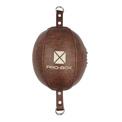 Pro Box vintage Leather Floor to Ceiling Ball - FightstorePro