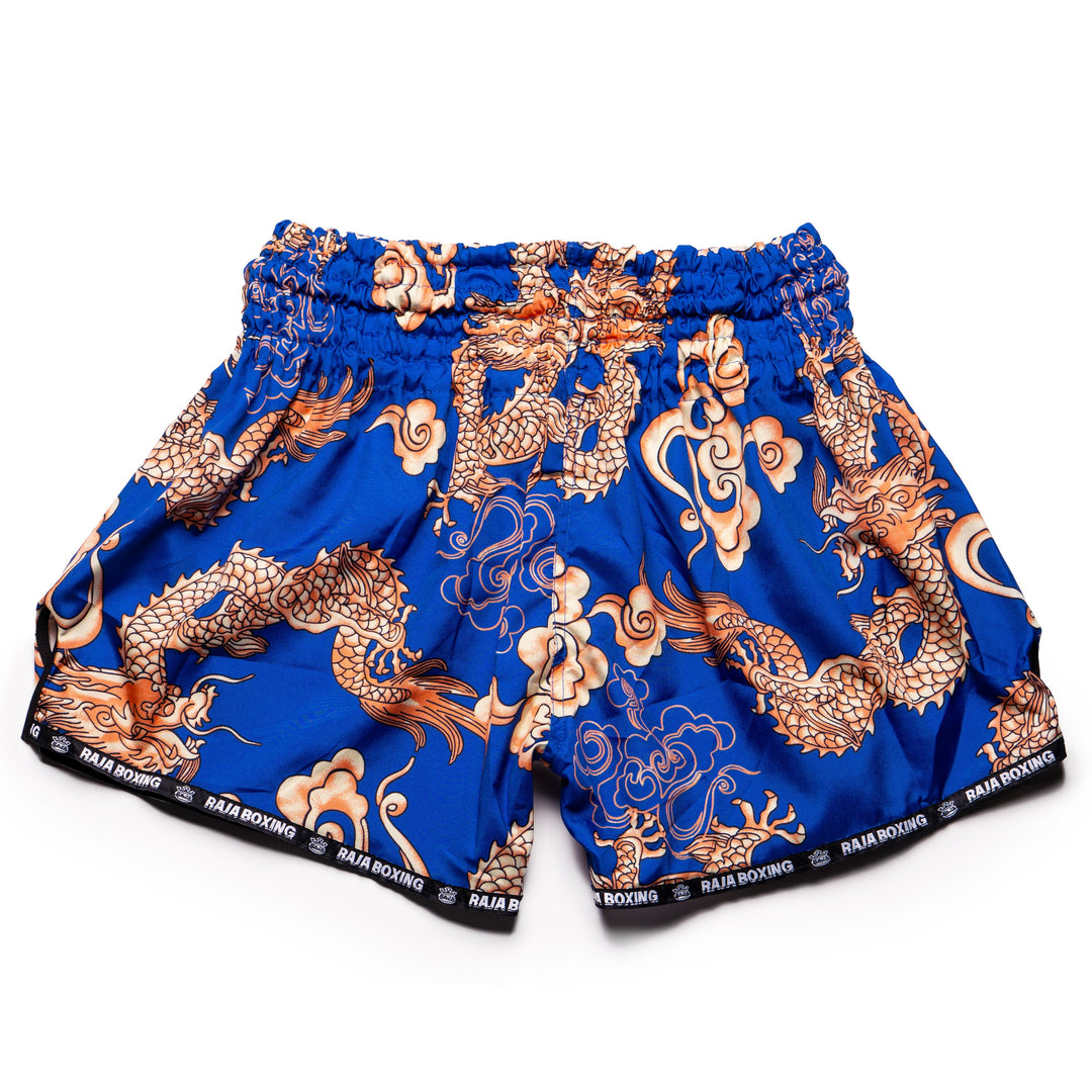 Raja Muay Thai Shorts - Blue Dragon - FightstorePro