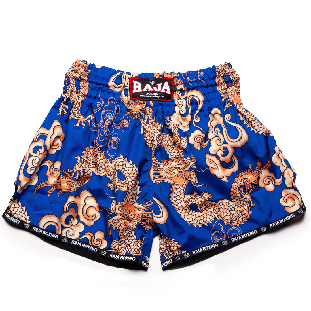 Raja Muay Thai Shorts - Blue Dragon - FightstorePro
