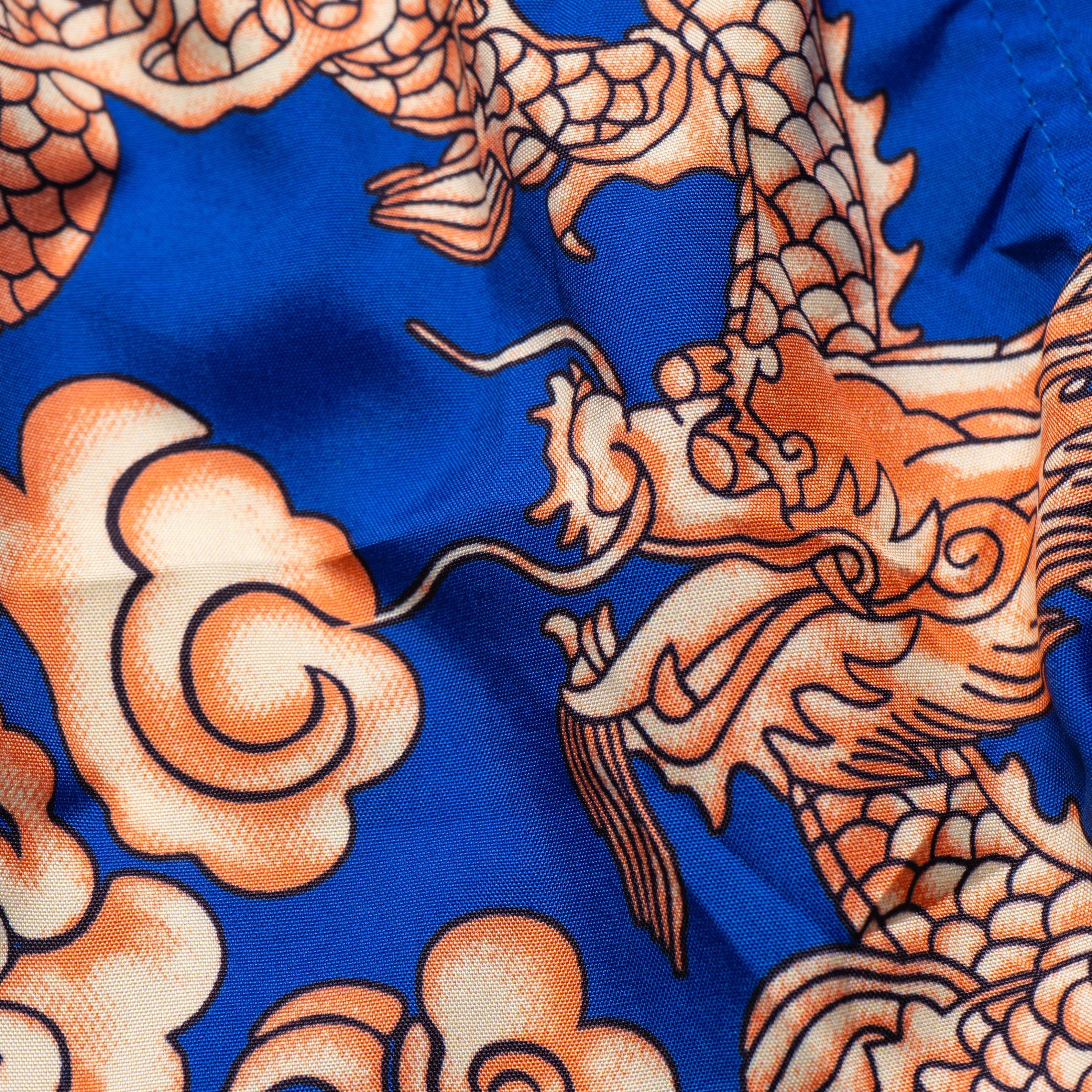 Raja Muay Thai Shorts - Blue Dragon - FightstorePro