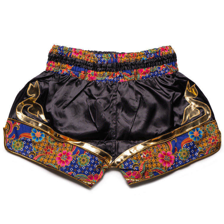 Raja Muay Thai Shorts - Floral - FightstorePro