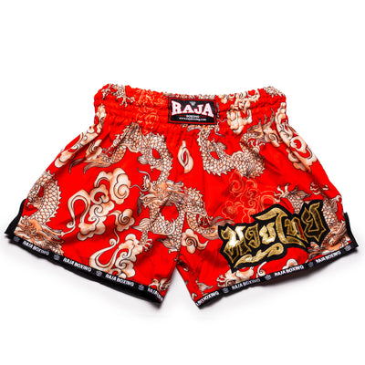 Raja Muay Thai Shorts - Red Dragon - FightstorePro