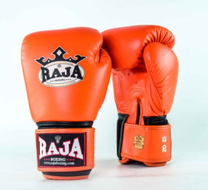 RBGV - 1 Raja Boxing Gloves Orange - FightstorePro