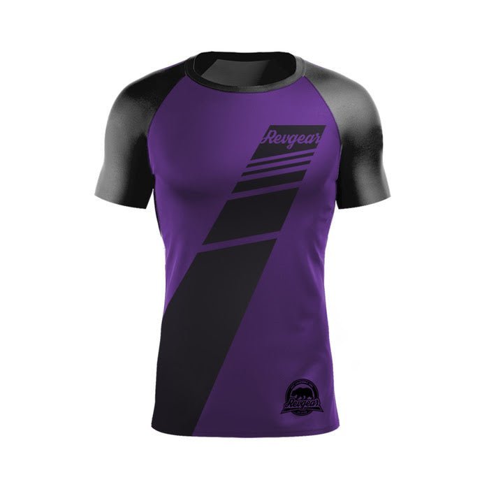 REVGEAR - BJJ No Gi Ranked Rash Guard - Colours Collection - FightstorePro