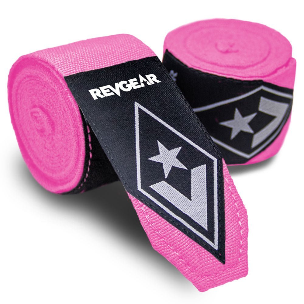REVGEAR - Boxing Hand Wraps - 4.5 metre - Suitable for all Striking Combat Sports - Colours Collection - FightstorePro