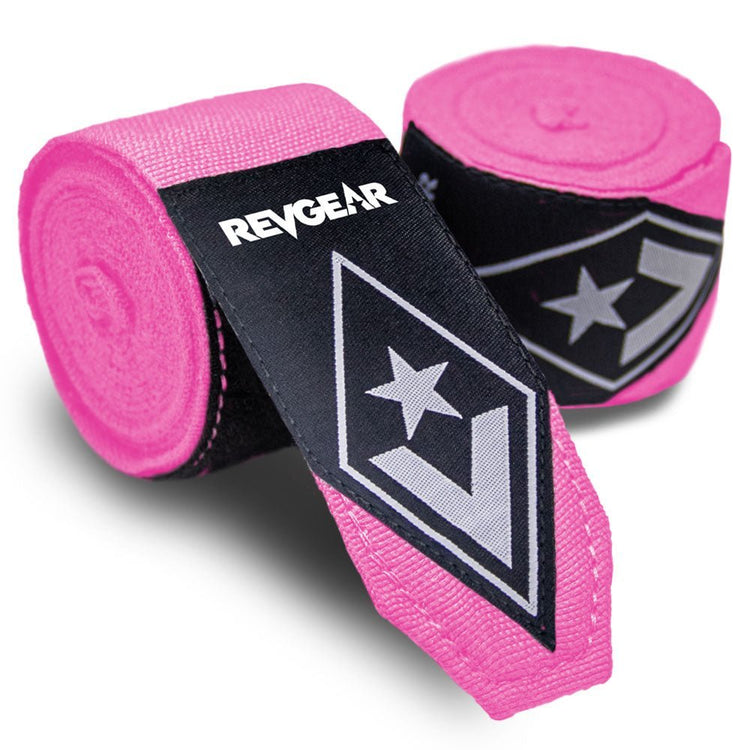REVGEAR - Boxing Hand Wraps - 4.5 metre - Suitable for all Striking Combat Sports - Colours Collection - FightstorePro