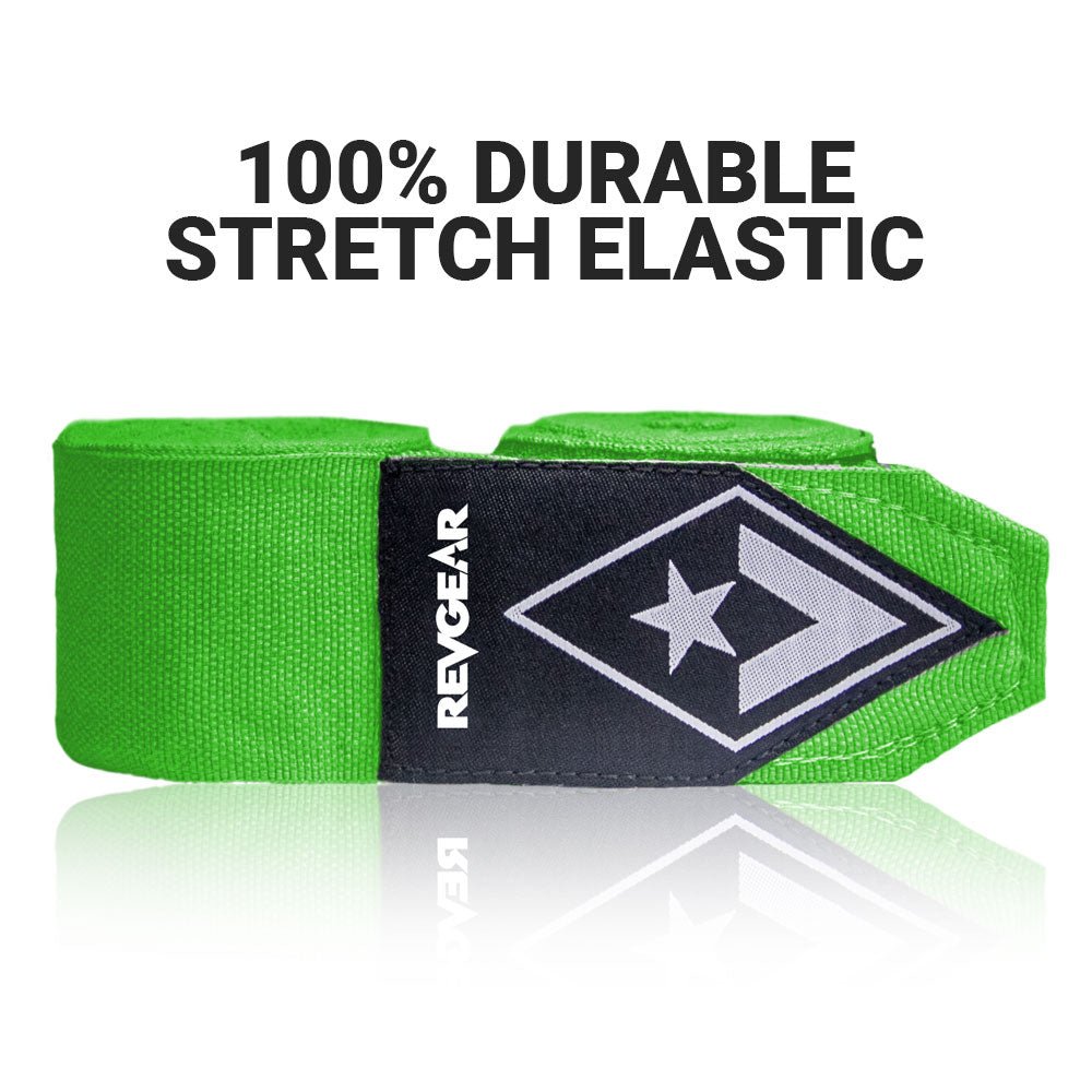 REVGEAR - Boxing Hand Wraps - 4.5 metre - Suitable for all Striking Combat Sports - Colours Collection - FightstorePro