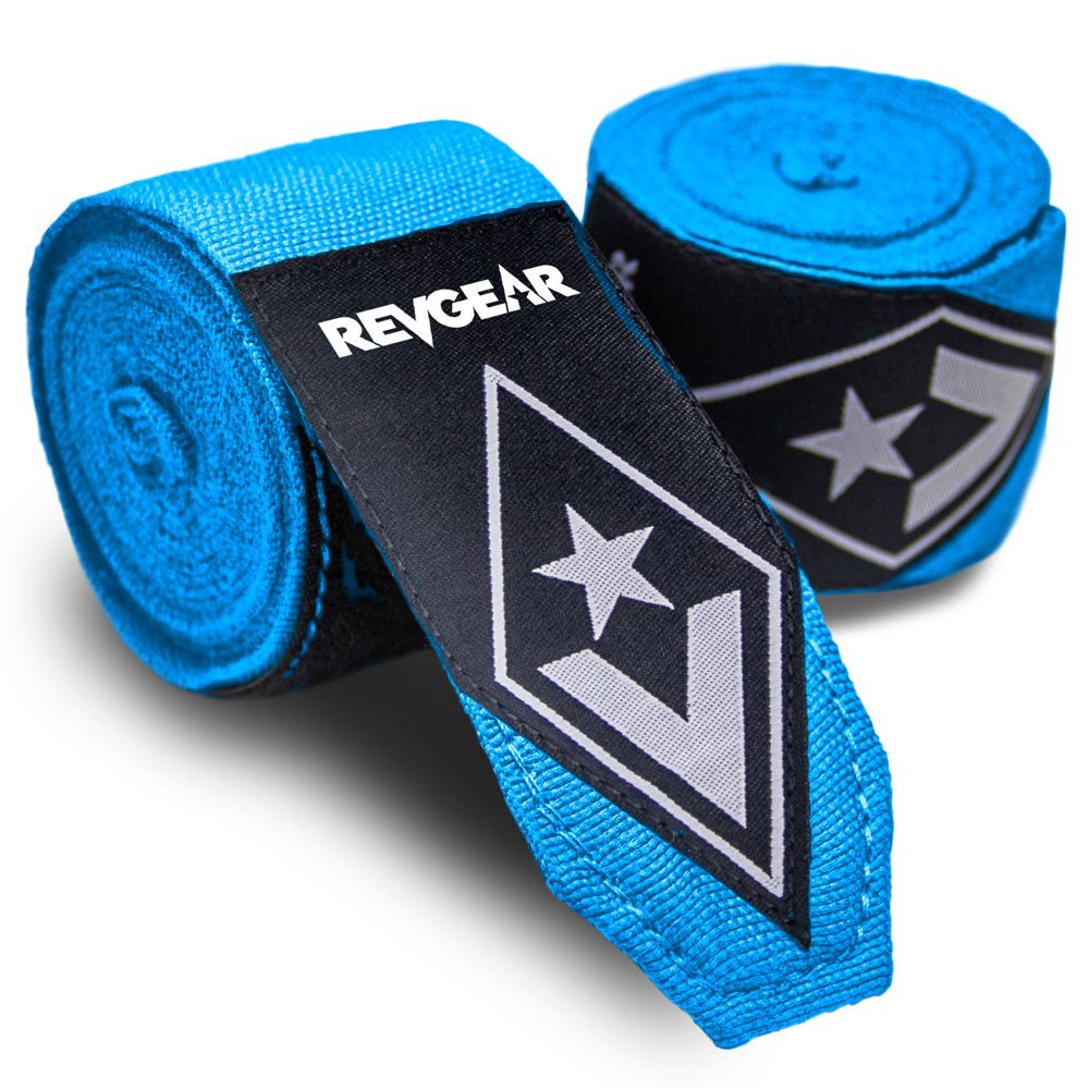 REVGEAR - Boxing Hand Wraps - 4.5 metre - Suitable for all Striking Combat Sports - Colours Collection - FightstorePro