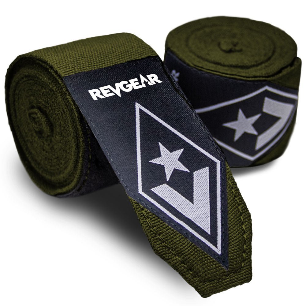 REVGEAR - Boxing Hand Wraps - 4.5 metre - Suitable for all Striking Combat Sports - Colours Collection - FightstorePro