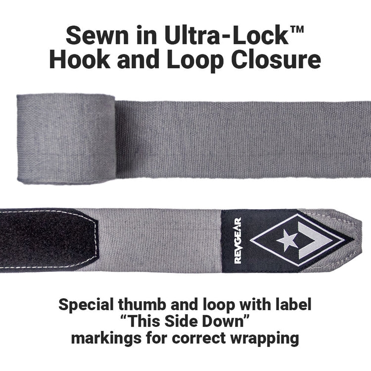 REVGEAR - Boxing Hand Wraps - 4.5 metre - Suitable for all Striking Combat Sports - Colours Collection - FightstorePro