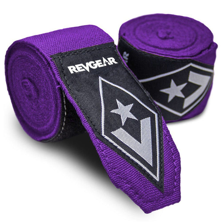 REVGEAR - Boxing Hand Wraps - 4.5 metre - Suitable for all Striking Combat Sports - Colours Collection - FightstorePro
