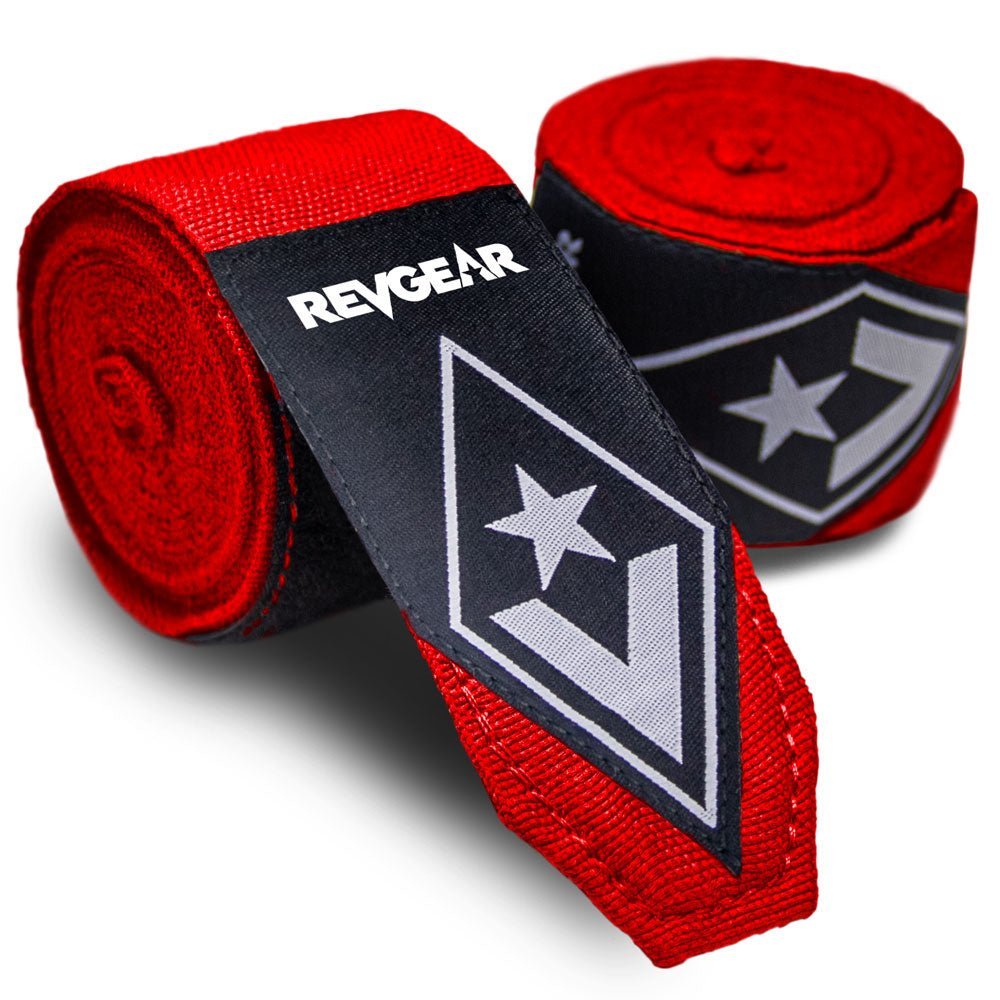 REVGEAR - Boxing Hand Wraps - 4.5 metre - Suitable for all Striking Combat Sports - Colours Collection - FightstorePro