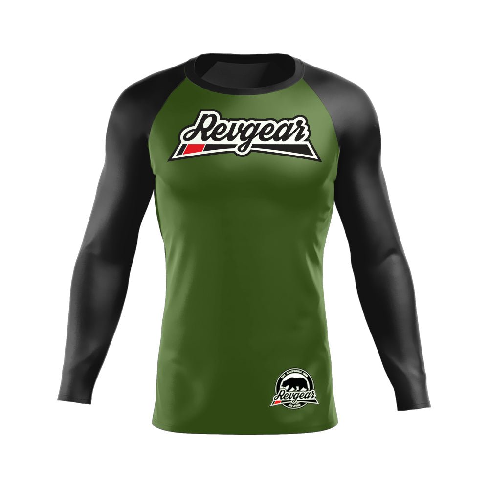 REVGEAR - Long Sleeve BJJ Rashguard - Colours Collection - FightstorePro