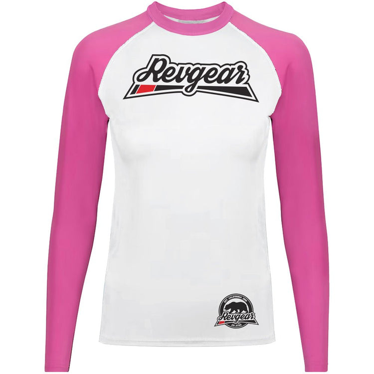 REVGEAR - Long Sleeve Women's BJJ Rashguard - Colours Collection - FightstorePro