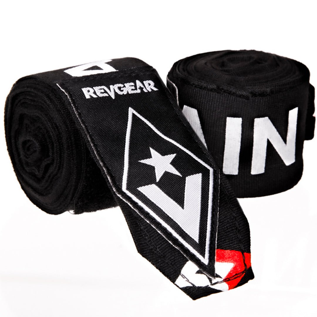 REVGEAR - PRO SERIES ELASTIC HAND WRAPS | TRAIN FIGHT RECOVER REPEAT | 2"X 180" - FightstorePro