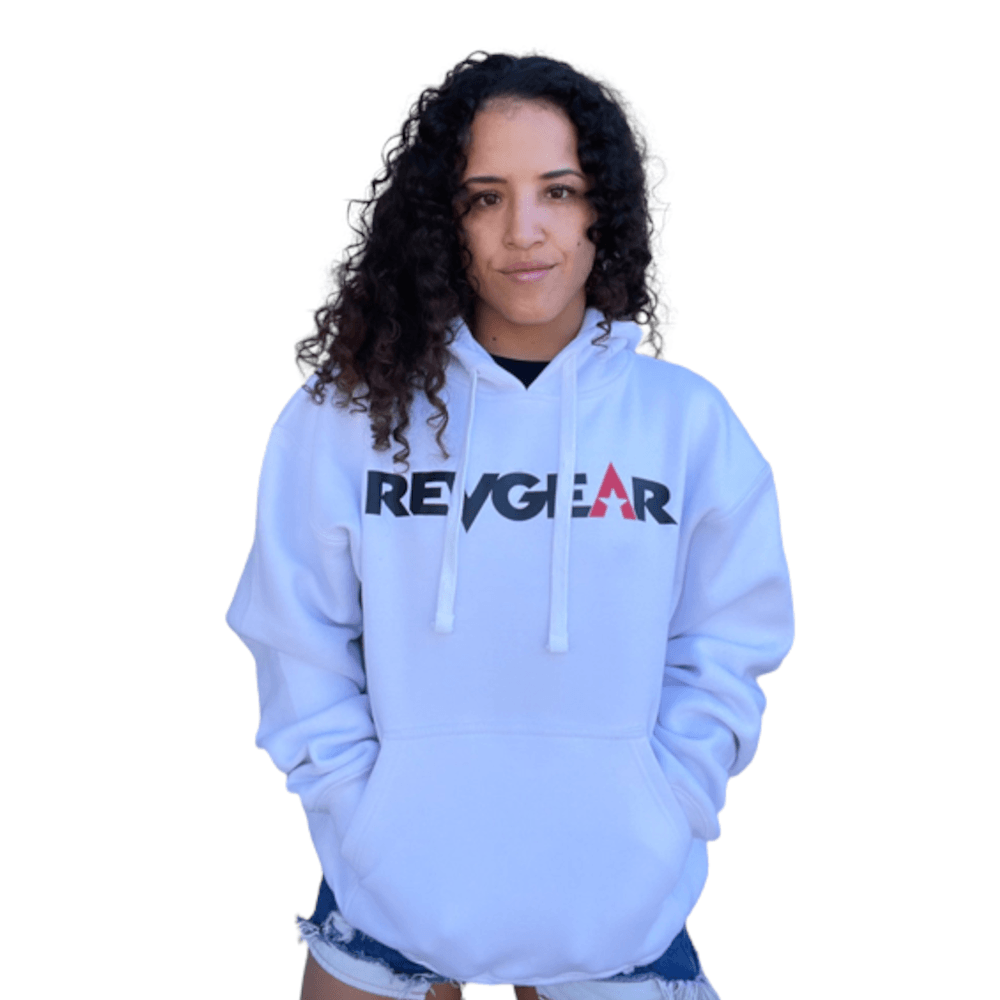 REVGEAR - Pullover Hoody - White - FightstorePro