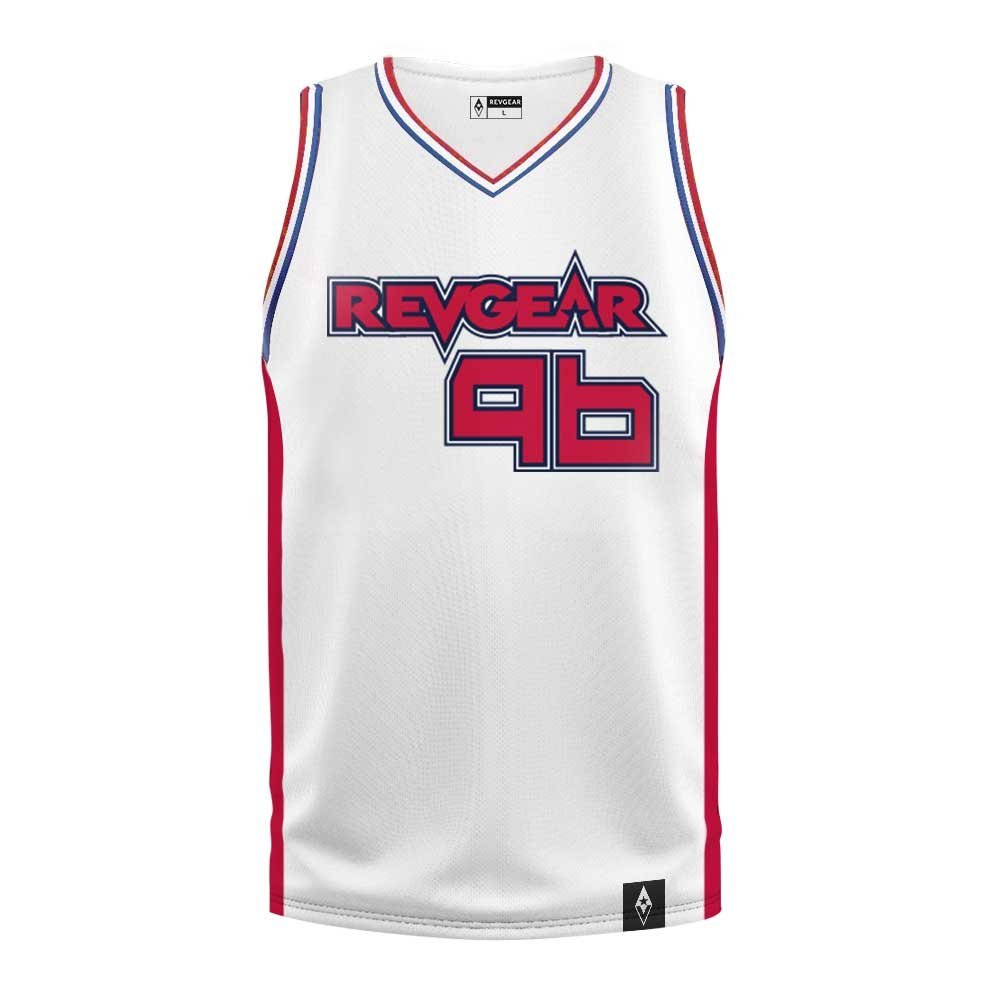 REVGEAR - RG 96 Jersey - White - FightstorePro